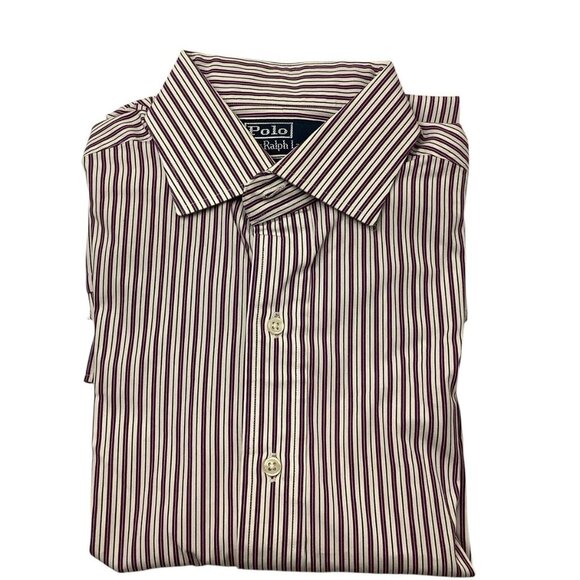 Polo by Ralph Lauren Regent Classic Fit Long Sleeve Shirt Men's Size 15.5-32/33 - Picture 1 of 9